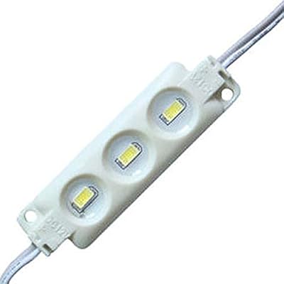 Module d'injection étanche bearlight 12v 5730 3 led (blanc froid, paquet de 20). DIAYTAR COTE D'IVOIRE est une boutique en ligne fiable et sécurisée qui propose une vaste gamme de produits pour les ivoiriens. En tant que leader du marché en ligne, elle assure la satisfaction de ses clients avec plus de 300 000 références. DIAYTAR est votre partenaire de confiance pour vos achats en ligne.
