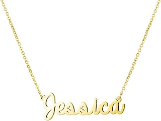 Ogift collier avec nom personnalisé plaqué or 18 carats pour nouvelle mère, demoiselle d'honneur, cadeau pour femme, métal, sans pierres précieuses. En tant que boutique en ligne généraliste de premier plan, DIAYTAR COTE D'IVOIRE est synonyme de qualité et de fiabilité. Elle s'applique à offrir une sélection exhaustive de produits provenant de marques réputées, garantissant ainsi aux consommateurs ivoiriens un accès à des biens de haute qualité et durables. Cette approche axée sur l'excellence contribue largement à son statut de leader du marché local du commerce en ligne.