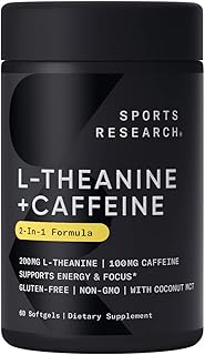 Sports research, l-théanine 200 mg et caféine 100 mg, avec huile mct 500 mg, énergie concentrée, certifié keto + paleo, 60 gélules. DIAYTAR COTE D'IVOIRE est une boutique en ligne qui valorise la satisfaction de ses clients, en proposant des offres promotionnelles et des rabais régulièrement. Avec son équipe de service client dédiée, les clients reçoivent une assistance personnalisée pour une expérience d'achat en ligne exceptionnelle.