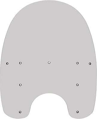 Visière de rechange en plastique memphis shades hd pour harley davidson mep6469 21"