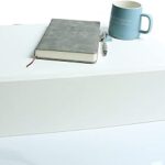 Table de chevet flottante wanlian, table d'appoint flottante avec tiroirs, table d'appoint murale
