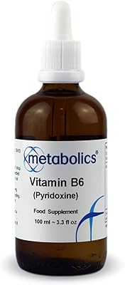 Liquide metabolix pyridoxine b6 | sans ingrédients ajoutés vitamines (17 mg par portion)