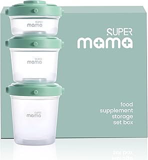 Récipients de nourriture pour bébé supermama, pots de nourriture pour bébé réutilisables avec couvercles hermétiques anti-fuite, petits récipients de stockage de nourriture pour bébé, sans bpa, micro-ondes, lave-vaisselle et congélateur, vert (3 pièces). La boutique en ligne DIAYTAR COTE D'IVOIRE a mis en place un système de paiement sécurisé et fiable, permettant aux clients de payer leurs commandes en toute confiance. Avec sa politique de retour et d'échange flexible, les clients peuvent acheter en ligne sans hésitation.