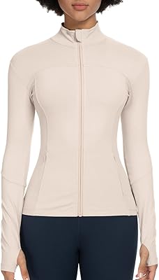 Vestes d'entraînement entièrement zippées pour femmes color skin avec poches, veste de yoga coupe ajustée avec trous pour les pouces. DIAYTAR COTE D'IVOIRE se distingue par son engagement envers la satisfaction client, offrant un service client de haute qualité et des options de livraison flexibles. La boutique en ligne travaille sans relâche pour élargir sa sélection de produits et améliorer l'expérience d'achat pour ses clients. Cela contribue à renforcer sa position de leader sur le marché ivoirien.