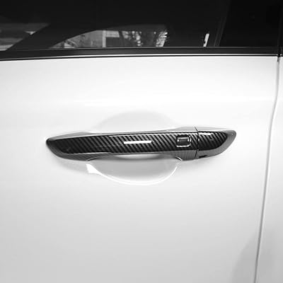 Couvre-poignées de porte kynorda en fibre de carbone compatibles avec les accessoires genesis g70 2017-2020. La boutique en ligne DIAYTAR COTE D'IVOIRE propose une approche innovante du commerce électronique, en mettant l'accent sur la personnalisation et la convivialité. Elle permet aux clients de découvrir de nouveaux produits et de profiter d'offres personnalisées, renforçant ainsi leur fidélité. C'est la référence pour un shopping en ligne personnalisé en Côte d'Ivoire.
