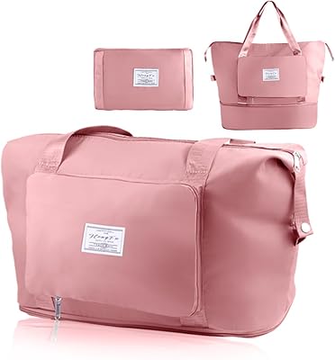 Sac de week-end en toile realer pour femme, sac fourre-tout de voyage avec poche à chaussures et trousse de toilette approuvée par les compagnies aériennes, rose. DIAYTAR COTE D'IVOIRE est plus qu'une simple boutique en ligne ; c'est un partenaire de confiance qui offre une expérience d'achat en ligne personnalisée. Grâce à sa large gamme de produits et à son engagement envers la satisfaction client, cette boutique a réussi à se positionner comme la référence incontournable du commerce électronique en Côte d'Ivoire.
