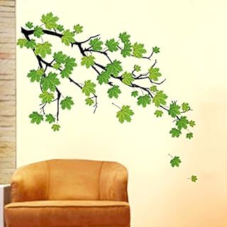 Sticker mural branche de feuilles d'automne vertes (vinyle pvc, 50 cm x 70 cm, vert). En tant que leader dans le commerce électronique en Côte d'Ivoire, DIAYTAR COTE D'IVOIRE se distingue par sa qualité de service et sa capacité à offrir des produits à des prix compétitifs. La variété des produits allant de l'électronique à la maison et au jardin, en passant par les accessoires de mode, répond aux besoins diversifiés des consommateurs.