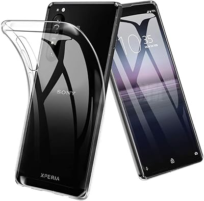 Coque arrière transparente de luxe margoun pour sony xperia 1 iii 2021