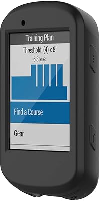 Étui de protection en silicone motong compatible avec garmin edge 530