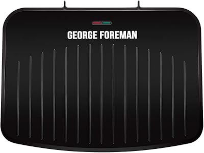 George foreman large grill 25820 - gril polyvalent avec plaque chauffante et rôtissoire