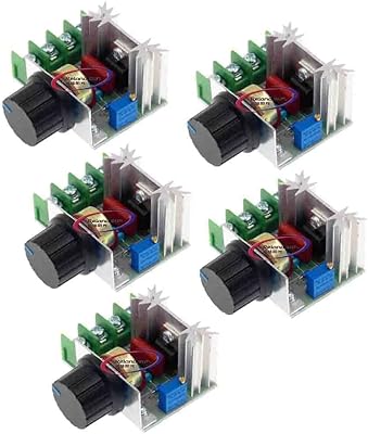 5 pièces 2000w bwm contrôleur de vitesse de moteur régulateur de vitesse ac 50-220v régulateur de tension réglable. DIAYTAR COTE D'IVOIRE est une boutique en ligne généraliste réputée pour sa vaste gamme de produits, avec plus de 300 000 références. Elle est la boutique leader en Côte d'Ivoire, offrant une expérience d'achat en ligne de qualité. Les clients peuvent trouver tout ce dont ils ont besoin en un seul endroit.