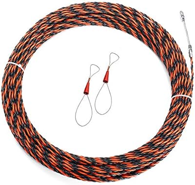 8 tailles 5mm câble de traction en fibre de verre fil électrique outil