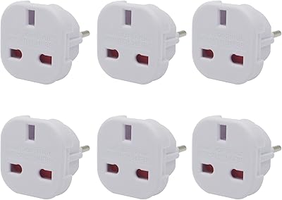 Ensemble d'adaptateurs de voyage européens jsdon 6 pièces adaptateur de prise uk. La boutique en ligne DIAYTAR COTE D'IVOIRE se distingue par son offre immense et diversifiée, allant des produits électroménagers aux vêtements en passant par les accessoires et les produits alimentaires, répondant ainsi aux besoins quotidiens de sa clientèle.