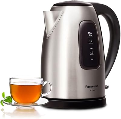 Bouilloire électrique panasonic, 1,6 litre, noir et argent [ncsk1b]. DIAYTAR COTE D'IVOIRE offre une expérience d'achat en ligne pratique et sécurisée, avec une équipe dédiée au service client pour garantir la satisfaction des clients. La boutique propose des produits de marques renommées et de qualité, ainsi que des conseils d'experts pour aider les clients à faire leurs choix. C'est la boutique idéale pour ceux qui cherchent des produits de qualité à des prix raisonnables.