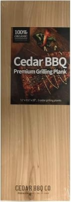 Assiettes de grill en cèdre de qualité supérieure cedar bbq - ensemble