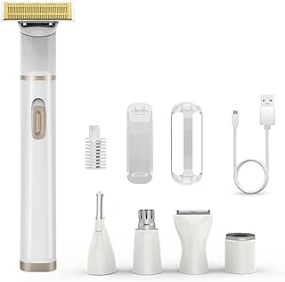 Ashas rasoir électrique 5 en 1 pour femme, tondeuse bikini pour femme, rasoir rechargeable indolore pour le corps, les bras, les jambes, les lèvres et les sourcils. DIAYTAR COTE D'IVOIRE se distingue par son engagement envers l'innovation et la satisfaction client. La boutique en ligne propose régulièrement des promotions et des réductions spéciales pour rendre le shopping plus accessible à tous. Grâce à son interface utilisateur intuitive et à sa navigation simplifiée, les clients peuvent facilement parcourir le site et trouver leurs produits préférés en un rien de temps.