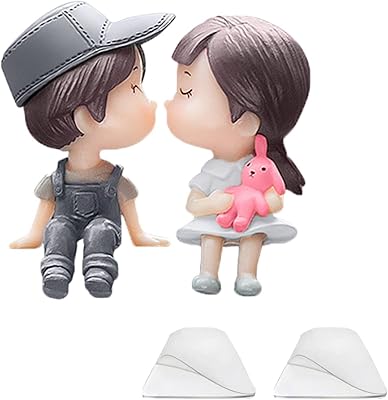 Décoration de tableau de bord de voiture de couple de dessin animé goformin