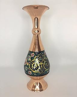 Vase décoratif en laiton fait main avec motif peint à la main, taille 25 cm, en laiton véritable. Bienvenue chez Diaytar Côte d'Ivoire, votre partenaire de confiance pour tous vos besoins d'achat en ligne. Avec plus de 300 000 références, nous offrons la plus grande sélection de produits en Côte d'Ivoire, et nous nous engageons à vous fournir un service client exceptionnel. N'hésitez pas à naviguer sur notre site pour découvrir nos offres !