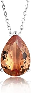Pendentif pour femme en argent sterling 925 avec changement de couleur, collier de 45 cm, taille poire, 5,5 carats, créé en zultanite, style simple et décontracté, cadeau pour femme, plaqué rhodium, zultanite. DIAYTAR COTE D'IVOIRE est une boutique en ligne généraliste qui propose plus de 300000 références de produits. Elle est considérée comme l'une des boutiques en ligne les plus importantes de Côte d'Ivoire, offrant une large gamme de choix pour les clients.