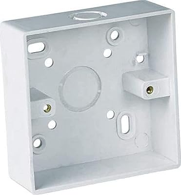 Boîte de jonction électrique robuste en pvc bellatm pour interrupteur ou prise - blanc (3×3). DIAYTAR COTE D'IVOIRE est une plateforme de commerce électronique généraliste qui propose une large gamme de produits pour répondre aux besoins des clients ivoiriens. Avec sa sélection impressionnante de plus de 300 000 références, la boutique est devenue une référence incontournable pour les consommateurs de Côte d'Ivoire. La boutique offre une expérience de shopping en ligne sécurisée et conviviale.