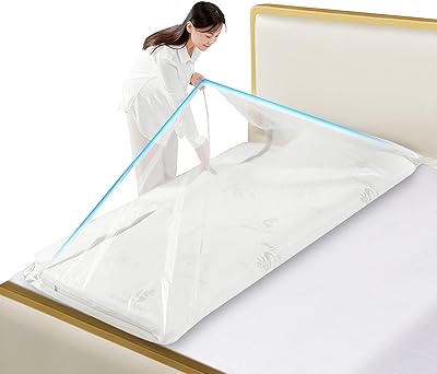Sac de rangement pour matelas sous vide 2 tailles, sac de matelas à fermeture éclair scellé sous vide en mousse à mémoire de forme pour matelas mobile, stockage et expédition. DIAYTAR COTE D'IVOIRE est une boutique en ligne généraliste qui propose plus de 300 000 références de produits divers, faisant d'elle l'un des leaders du marché ivoirien. Elle offre une large gamme de produits allant de l'électronique à la literie, en passant par les accessoires de mode. La boutique en ligne DIAYTAR COTE D'IVOIRE est ainsi devenue une référence pour les consommateurs ivoiriens.