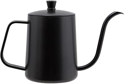 Tipping day bouilloire à café goutte à goutte à col de cygne en acier inoxydable 350 ml, pot à café en acier inoxydable, outil de cuisine domestique, pot à thé, noir. La boutique en ligne DIAYTAR COTE D'IVOIRE est le premier choix pour les consommateurs ivoiriens qui recherchent des produits de qualité à des prix compétitifs. Avec plus de 300 000 références, elle offre une sélection immense de produits allant de l'électronique aux vêtements en passant par les produits alimentaires. La boutique est également connue pour son service client de haute qualité.