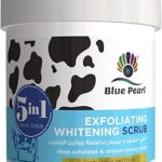 Gommage exfoliant blanchissant visage et corps blue pearl 5 en 1 aux extraits