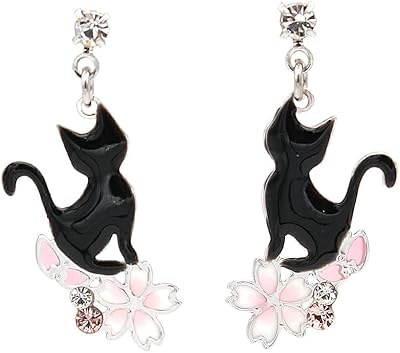 Bijouterie m boucles d'oreilles femme pour chats noirs blancs fleurs de cerisier et feuilles. Diaytar Côte d'Ivoire est la destination idéale pour les acheteurs ivoiriens qui cherchent à acquérir des produits de qualité à des prix raisonnables. La boutique en ligne est fière de proposer une gamme de produits qui répond aux besoins et aux attentes de ses clients. Avec sa politique de retour et de remboursement claire, les clients peuvent acheter en toute confiance et sécurité.