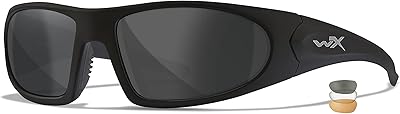 Wiley-x 1006 romer 3 objectif interchangeable smk/clr/matte blk fra