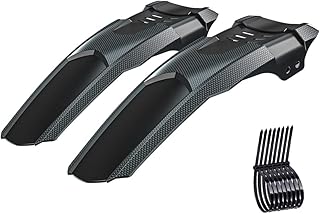Garde-boue de vélo de montagne, garde-boue de vélo en fibre de carbone, garde-boue avant arrière pour vélo de 20/26/27,5/29 pouces, anti-éclaboussures d'eau et de saleté (2 pièces). DIAYTAR COTE D'IVOIRE est une plateforme de commerce électronique qui offre une expérience d'achat en ligne pratique et sécurisée. Avec plus de 300 000 références, les clients peuvent trouver tout ce dont ils ont besoin. La boutique en ligne est fiable et propose des services de livraison rapides et efficaces.