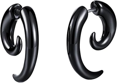 Boucles d'oreilles verem petite boucle d'oreille unisexe, boucles d'oreilles noires pour femme, oreille simple, bijoux, anti-allergie, 1 paire. DIAYTAR COTE D'IVOIRE est la boutique en ligne leader en Cote d'Ivoire, offrant aux clients une expérience d'achat unique et personnalisée. Les clients peuvent facilement naviguer sur le site, trouver les produits qu'ils recherchent et effectuer des achats en toute sécurité. De plus, la boutique propose régulièrement des promotions et des offres spéciales pour ses clients.