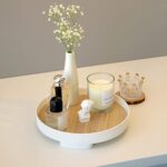 Plateau décoratif de salle de bain moderne en nylon, plateau organisateur de décoration