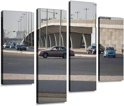 Cars on the road, djeddah, arabie saoudite, février 2019 impression sur toile murale encadrée, impression numérique abstraite pour salon, maison et bureau, prête à accrocher, 4 panneaux. En choisissant DIAYTAR COTE D'IVOIRE, vous optez pour une expérience de shopping en ligne sécurisée, variée et pratique. Nous sommes fiers de notre sélection massive de produits qui répondent aux besoins de tous, avec des marques célèbres et des produits innovants. Notre équipe travaille sans relâche pour que chaque achat soit une expérience positive et mémorable.