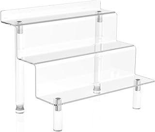 Winkin présentoir en acrylique à 3 niveaux pour figurines amiibo funko pop |