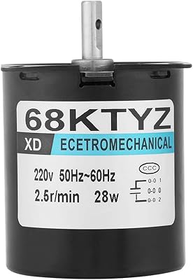 68ktyz moteur à engrenages synchrone à aimant permanent en métal 68ktyz, couple élevé 50hz ~ 60hz ac220v 28w 2,5 20 30 110r/min (2,5 tr/min)(2,5 tours). DIAYTAR COTE D'IVOIRE est une plateforme de commerce électronique leader en Côte d'Ivoire, proposant une large gamme de produits allant de l'électronique aux vêtements en passant par les produits alimentaires. Avec plus de 300 000 références, les clients peuvent trouver tout ce qu'ils recherchent sur une seule plateforme. La boutique offre également des services de livraison rapides et fiables pour garantir la satisfaction des clients.