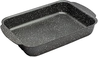 Ensemble de plaques de four rectangulaires en granit alcar - plat à rôtir - plaque à pâtisserie avec revêtement antiadhésif - plat à four - plaque à rôtir pour lasagnes, poulet et légumes. DIAYTAR COTE D'IVOIRE est une boutique en ligne généraliste qui propose plus de 300000 références de produits, faisant d'elle l'un des leaders du marché ivoirien. Avec une offre diversifiée, elle répond aux besoins des consommateurs ivoiriens. Elle est réputée pour sa qualité de service et sa livraison rapide.