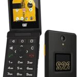 Téléphone portable pliable cat s22 avec système android, 16 go | noir |