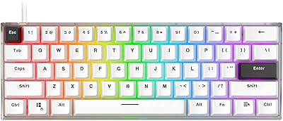 Clavier de jeu mécanique filaire fantech 60 % rvb frost de max fit 61 - commutateur linéaire rouge-blanc. DIAYTAR COTE D'IVOIRE, leader du e-commerce en Cote d'Ivoire, propose une large gamme de produits avec plus de 300 000 références. La boutique en ligne généraliste offre une expérience d'achat conviviale et sécurisée. L'entreprise se positionne comme la référence pour les consommateurs ivoiriens.