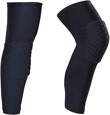 Genouillères professionnelles noires pour la prévention et le soutien du volley-ball, du basket-ball et du football avec genouillère hexagonale et manchons de compression des jambes pour le basket-ball. La boutique en ligne DIAYTAR COTE D'IVOIRE est conçue pour offrir une expérience de shopping en ligne sécurisée et pratique. Les clients peuvent naviguer facilement à travers les différentes catégories de produits et passer commande en toute confiance. La boutique est le leader en Côte d'Ivoire.
