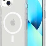 Coque de protection transparente tech 21 pour iphone 13 compatible avec magsafe