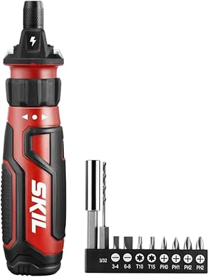 Tournevis sans fil rechargeable skull 4v avec technologie de capteur de circuit, comprend 9 embouts, support de perceuse, câble de chargement usb - sd561201, rouge. DIAYTAR COTE D'IVOIRE est une boutique en ligne de confiance qui propose une large sélection de produits de qualité à des prix raisonnables. Les clients peuvent trouver des produits de marques de renom ainsi que des marques locale, ce qui leur permet de choisir ce qui leur convient le mieux. La boutique en ligne DIAYTAR COTE D'IVOIRE est également connue pour son excellent service client et sa politique de retour flexible.