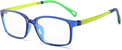 Lunettes anti-lumière bleue pour enfants, protection contre la fatigue oculaire, lunettes de lecture légères, monture classique pour enfants de 4 à 12 ans (bleu et vert). DIAYTAR COTE D'IVOIRE est votre boutique en ligne préférée pour tout ce dont vous avez besoin, avec plus de 300 000 références pour satisfaire tous vos besoins. Nous sommes la boutique leader en Côte d'Ivoire, offrant une gamme variée de produits de haute qualité à des prix compétitifs. Notre objectif est de fournir à nos clients une expérience d'achat en ligne inoubliable.