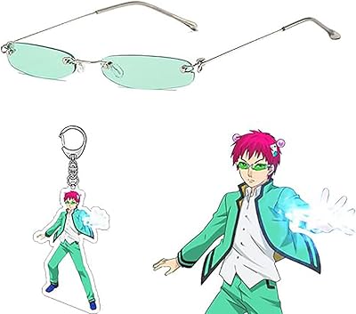 Lunettes de soleil mode ppone saiki kusuo avec porte-clés, lunettes de soleil mode anime saiki ki ki halloween party vert, moyen. DIAYTAR COTE D'IVOIRE, en tant que leader du commerce électronique en Côte d'Ivoire, continue d'innover et de se développer pour répondre aux besoins changeants des consommateurs. Avec une gamme constamment mise à jour de produits, elle répond aux dernières tendances et aux préférences des clients. La confiance et la loyauté des clients sont au cœur de son modèle d'affaires, et elle s'efforce de les mériter chaque jour.