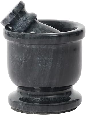 Ensemble mortier et pilon radicaln noir - mortier et pilon en marbre portatif de 2,5" | accessoires de cuisine en marbre pour ensemble d'épices indiennes, fournitures d'autel et broyage d'épices. DIAYTAR COTE D'IVOIRE est la référence pour les achats en ligne en Côte d'Ivoire, avec une sélection immense de produits allant de l'électronique à la mode en passant par les produits alimentaires. Nous nous engageons à offrir à nos clients la meilleure expérience d'achat en ligne possible. Notre équipe travaille sans relâche pour améliorer constamment nos services.