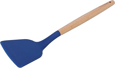 Royalford rf10655 spatule en silicone résistante à la chaleur avec manche en bois