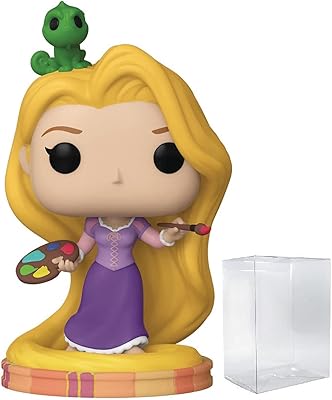Pop disney : ultimate princess - figurine en vinyle funko raiponce et pascal