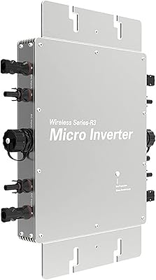 Onduleur solaire 1400 w étanche, micro-onduleur 240 v, micro-onduleur solaire avec micro-lien secteur