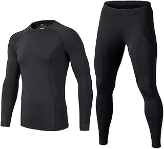 Un ensemble de sous-vêtements de compression à manches longues pour enfants, composé d'une chemise de sport et d'un pantalon moulant. La boutique en ligne DIAYTAR COTE D'IVOIRE offre une expérience d'achat pratique et abordable, avec des prix compétitifs et des promotions régulières. Elle dispose d'un système de paiement sécurisé et d'un service de livraison rapide pour garantir la satisfaction de ses clients. C'est pourquoi elle est devenue la référence pour les achats en ligne en Côte d'Ivoire.