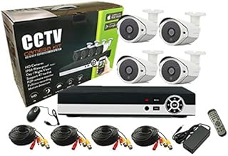 Kit de caméra tomvision 4 canaux ahd full hd avec système d'enregistrement de sécurité cctv p2b 2.0mp/1080p, kit de caméra extérieure étanche kit de vidéosurveillance avec système d'alarme de sécurité domestique. DIAYTAR COTE D'IVOIRE est une boutique en ligne généraliste qui propose plus de 300 000 références de produits divers, allant des électroménagers aux vêtements en passant par les produits alimentaires. Elle est reconnue comme l'un des leaders du commerce électronique en Côte d'Ivoire. Elle offre une large gamme de choix pour répondre aux besoins de sa clientèle.