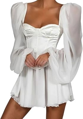 Robe moulante corset à manches lanternes pour femmes mini robe de soirée sexy en mousseline. Avec plus de 300000 références, DIAYTAR COTE D'IVOIRE est la boutique en ligne la plus fournie de Cote d'Ivoire. Elle propose des produits de qualité, des prix abordables et des services de livraison fiables. Les clients peuvent naviguer facilement sur le site pour trouver ce qu'ils cherchent, que ce soit des produits alimentaires, des produits de soins personnels ou des accessoires de mode.